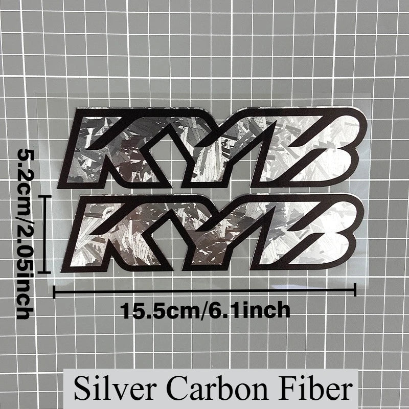 KYB Fork Stickers