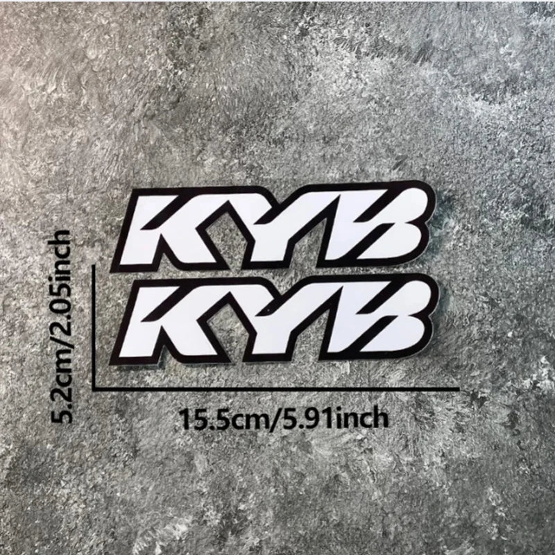 KYB Fork Stickers