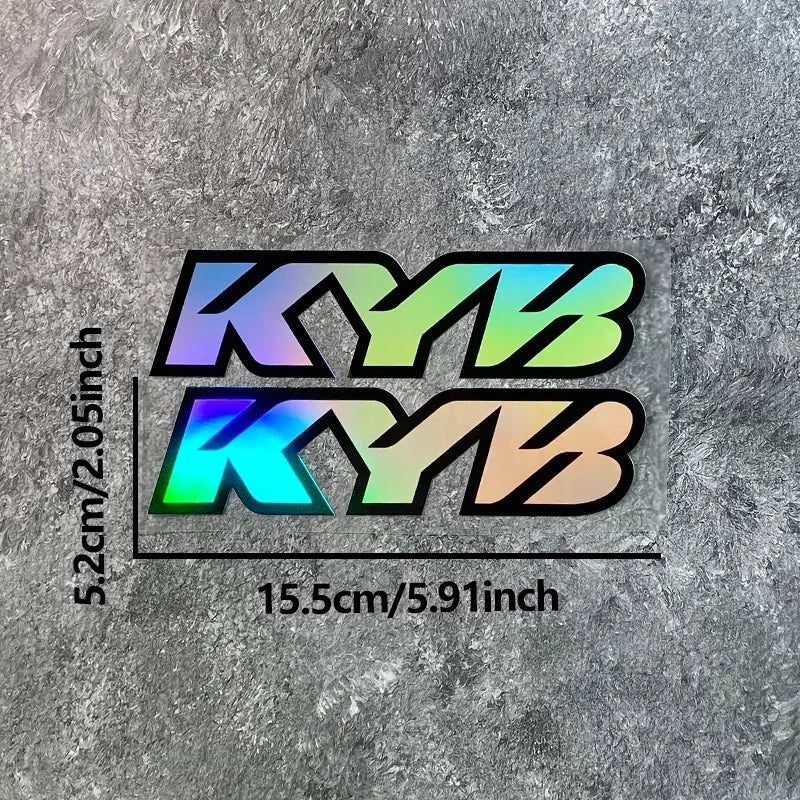 KYB Fork Stickers